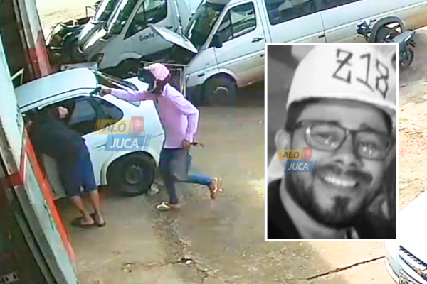 SANGUE FRIO: empresário é executado a tiros em frente a loja de som automotivo no centro de Gandu; veja o vídeo
